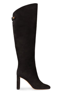 Adriana suede knee high boots